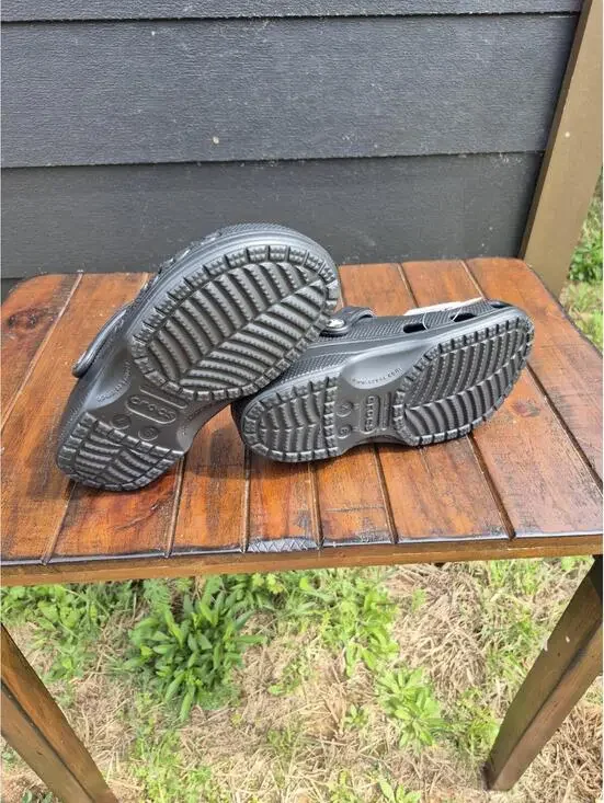 Crocs Baya Clog Black Unisex Womens Size 6 Shoes Slip On Mens Sz 4 New 10126-001 - Picture 5 of 6